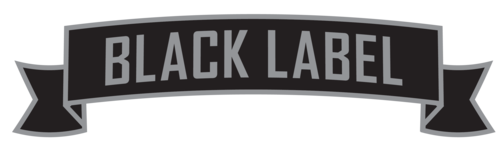 BLACK LABEL STICKER